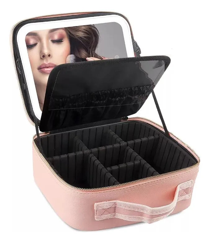 Organizador De Maquillaje Joyero Espejo
